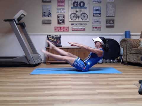 V Sit Flutter Kick