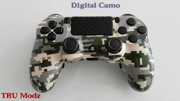 Playstation 4 / PS4 Controller + Digital Camo + Custom Scuf buttons and more