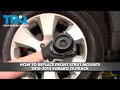 How to Replace Front Strut Mounts 2010-2014 Subaru Outback