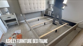 HOW TO ASSEMBLE - ASHLEY FURNITURE BED FRAME