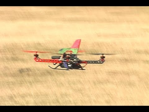 宙返りするマルチコプター Multicopter which turns a somersault