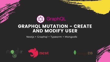 How to make a Mutation in Graphql to Create and Modify User Collection || NestJS + Typeorm +Mongodb