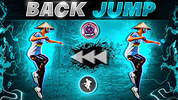 BACK JUMP TUTORIAL WITH HANDCAM / HOW TO PERFORM BACK JUMP LIKE XPROD FF🔥/ SECRET TRICK OF BACK