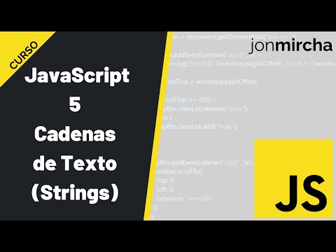 Vídeo: Com es converteix una cadena en una matriu en JavaScript?