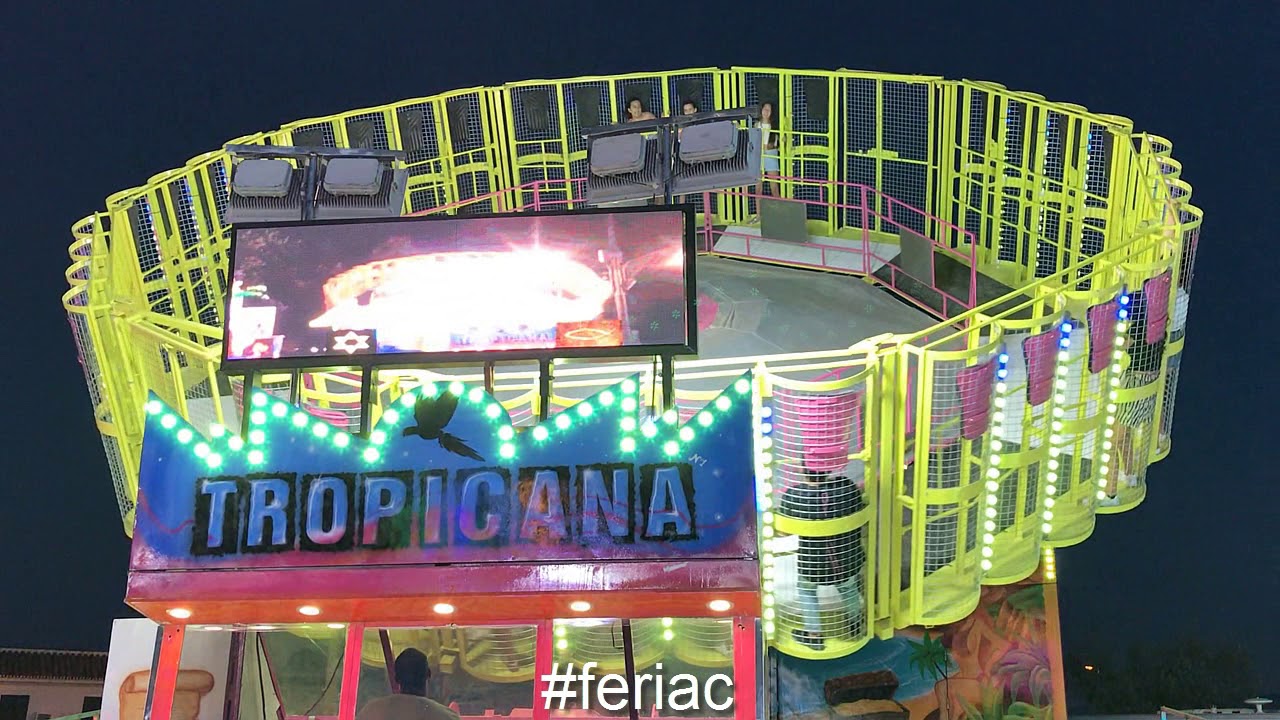 Atracción Tropicana OFFRIDE Feria Puerto de la Torre 2018