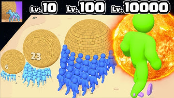 Satisfying Mobile Games 2023 - Rescue Push 3D,Money Shoot Run,A Z Run,Crayon Rush 3D...