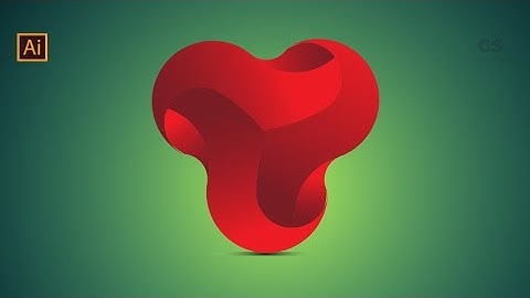 3D Rounded Triangle Logo Design Tutorial in Adobe illustrator| Super Easy Technique|