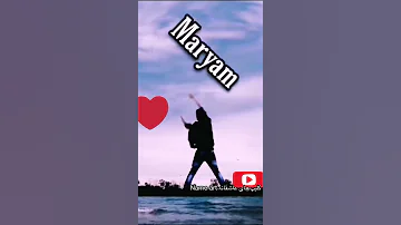 Name art 👉🏻Maryam 👈🏻whatsapp 🔥status