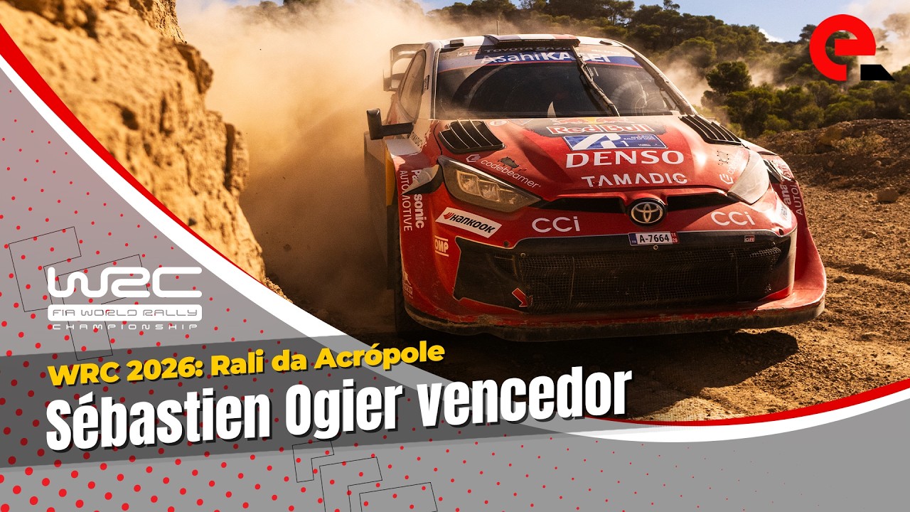 Sébastien Ogier ganha Acrópole