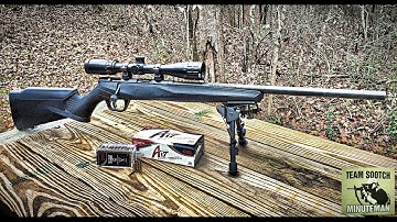 Cover Image for New Savage B17 FV 17 HMR Rifle