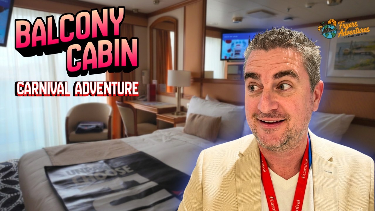 What to expect with a balcony cabin on Carnival Adventure.