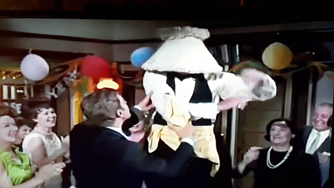First "Lampshade on Head" joke Ever? NYE '68 on That Girl 4 YouTube
