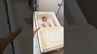 Dad Accidentally Tests Baby’s New Bed 😱