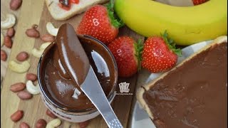 Nutella/ Nocilla Recipe ।। ঘরে তৈরি নসিলা/নিউটেলা রেসিপি।। Home Made Nutella