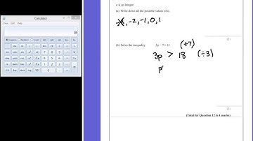 PGSMaths: EdExcel March 2013 2H Q12 - Inequalities