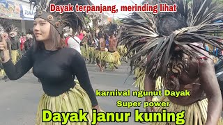 Dayak janur kuning Pacitan karnaval ngunut Super hebat