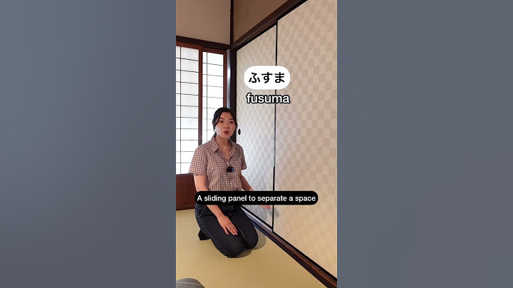 What's in the traditional Japanese house?🏠 #learnjapanese