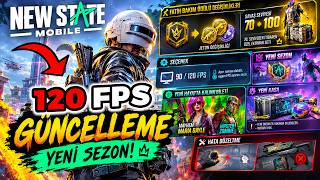 PUBG NEW STATE MOBİLE’YE 120 FPS GELİYOR! | BEKLENEN YENİ GÜNCELLEME !!