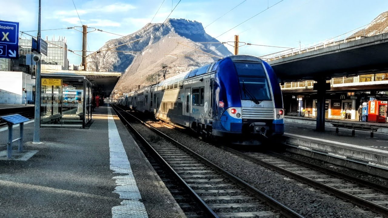 GPF n°110 : Trains en gare de Grenoble TER 2NNG, R, CORAIL, ATER, TGV INOUI (38)