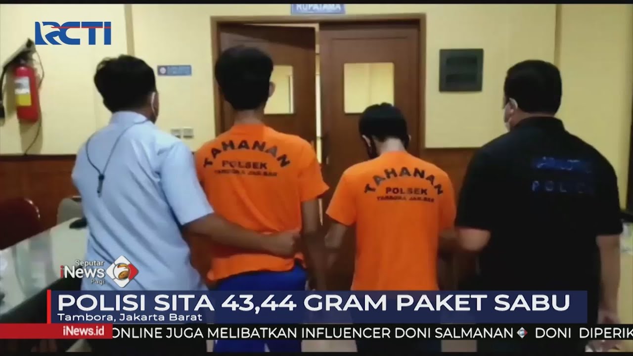 Polisi Tangkap 2 Pengedar Narkoba di Tambora #SeputariNewsPagi 09/03