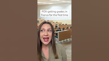 Getting grades in France for the first time #france #french #cultureshock #livingabroad #american