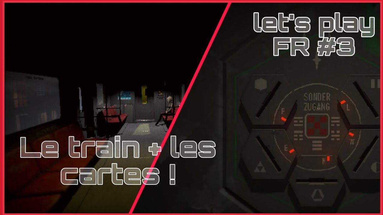 Le train et la porte des cartes | let's play signalis FR #3 - YouTube