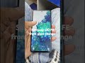 samsung galaxy s20 fe front glass replacement only short video #samsungleak