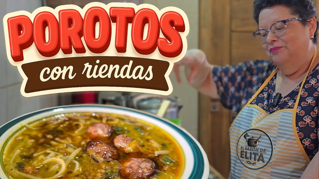 POROTOS con RIENDA con longaniza 😋 | simple & tasty Chilean classic