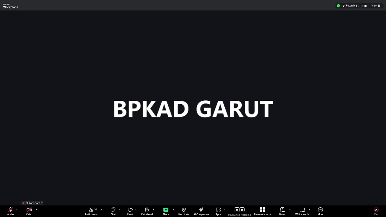 sosialisasi mengenai perubahan Kebijakan Akuntansi Pemerintah Kabupaten Garut