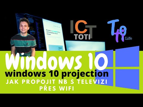 Video: Jak Připojit Notebook K Televizi Přes Wi-Fi? Jak Bezdrátově Přenést Obrázek V Systému Windows 10 A Dalších Systémech? Bezdrátový Přenos Dat