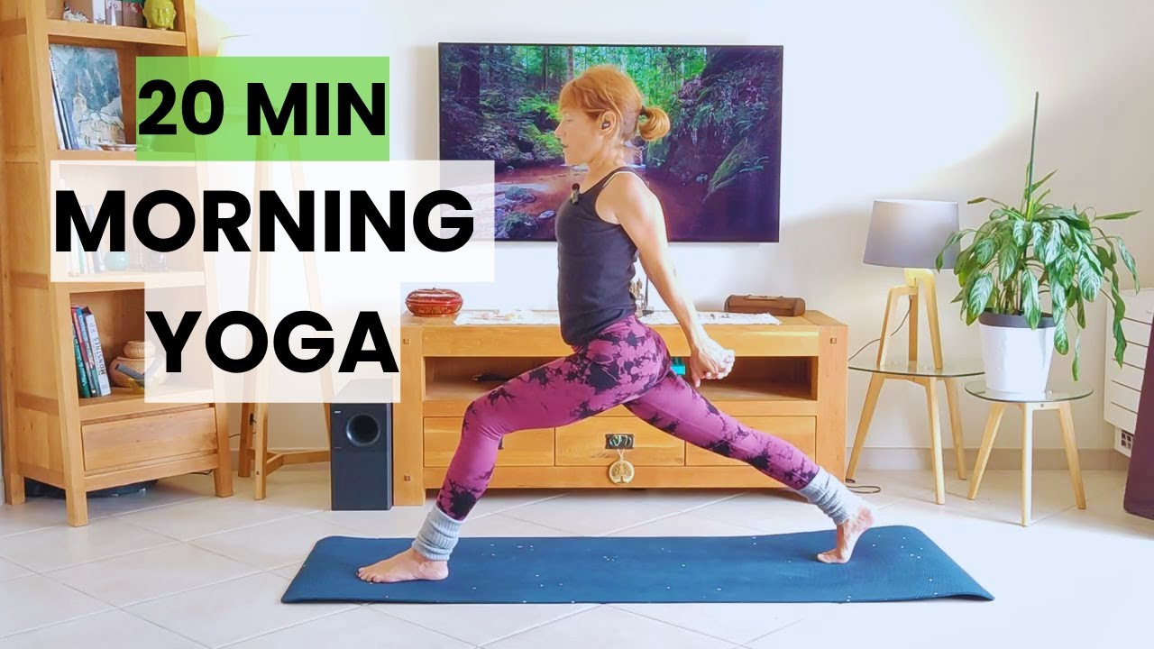 20 Min Morning Yoga Flow | Full Body Yoga To Wake Up & Energise - YouTube