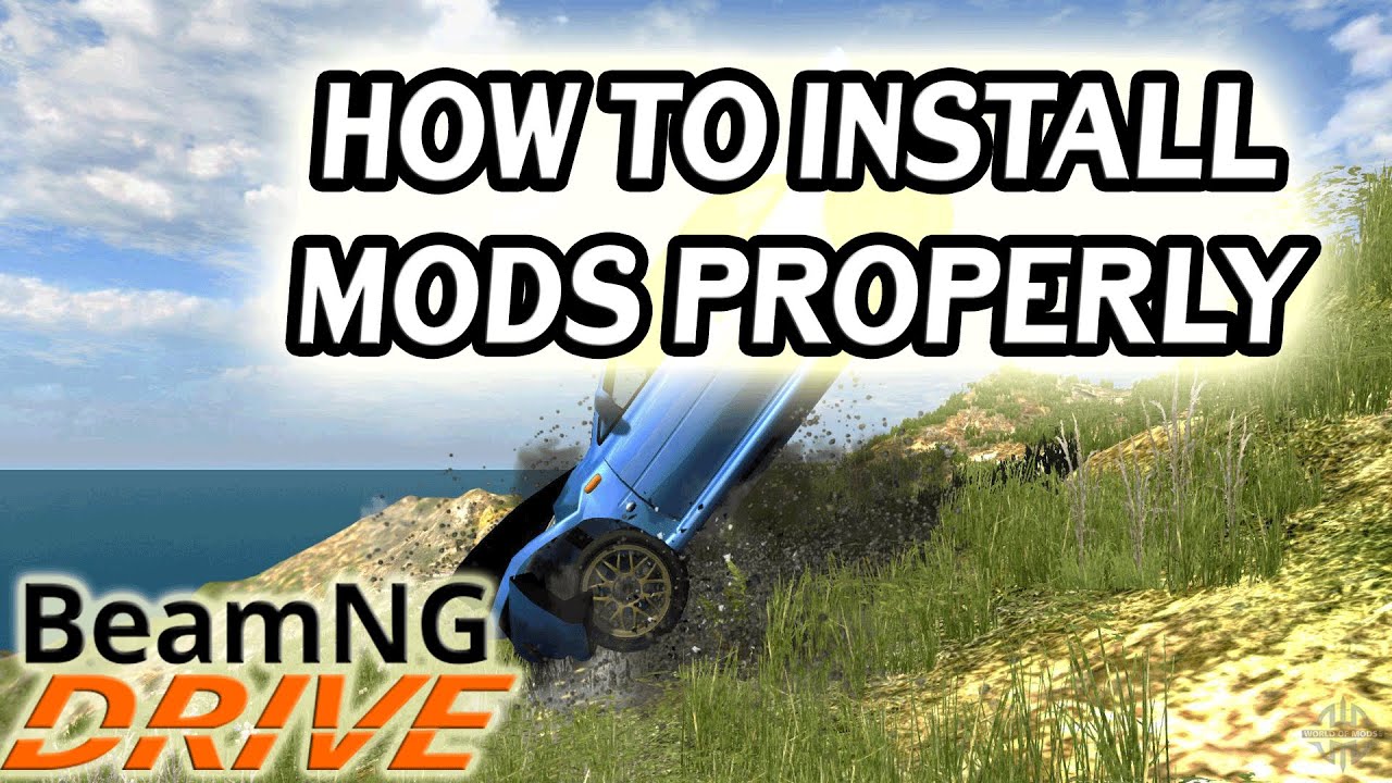 install mods in beamng drive