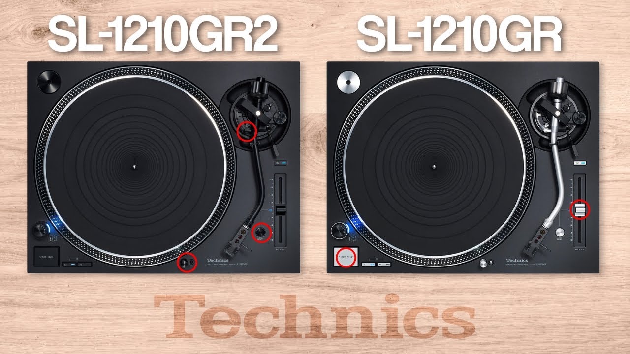 Technics SL-1210GR2 vs. SL-1210GR: What’s The Difference?