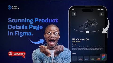 Design a Stunning Product Details Page in Figma (Nike App UI/UX Tutorial)