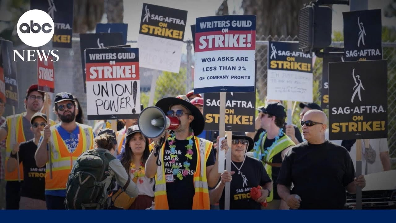 Hollywood faces double strike: ‘Actors have flooded the area’ l ABCNL