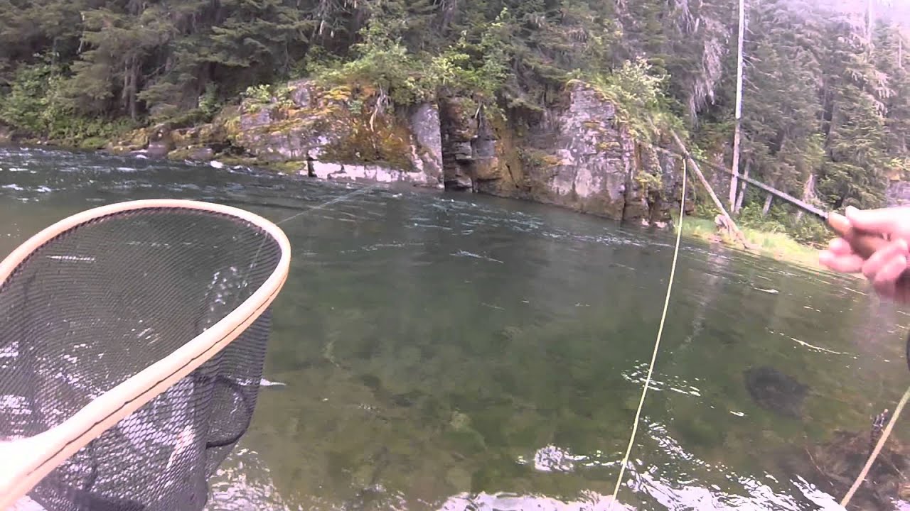 Fishing the North Fork of the Coeur D' alene river YouTube