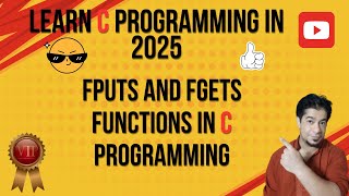 fputs and fgets functions in c programming | In Urdu Language