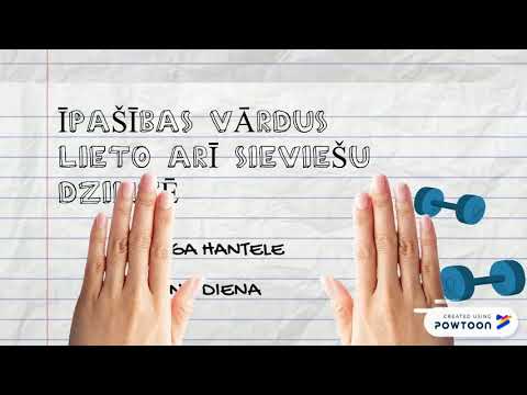 Video: Vai lietot ir īpašības vārds?