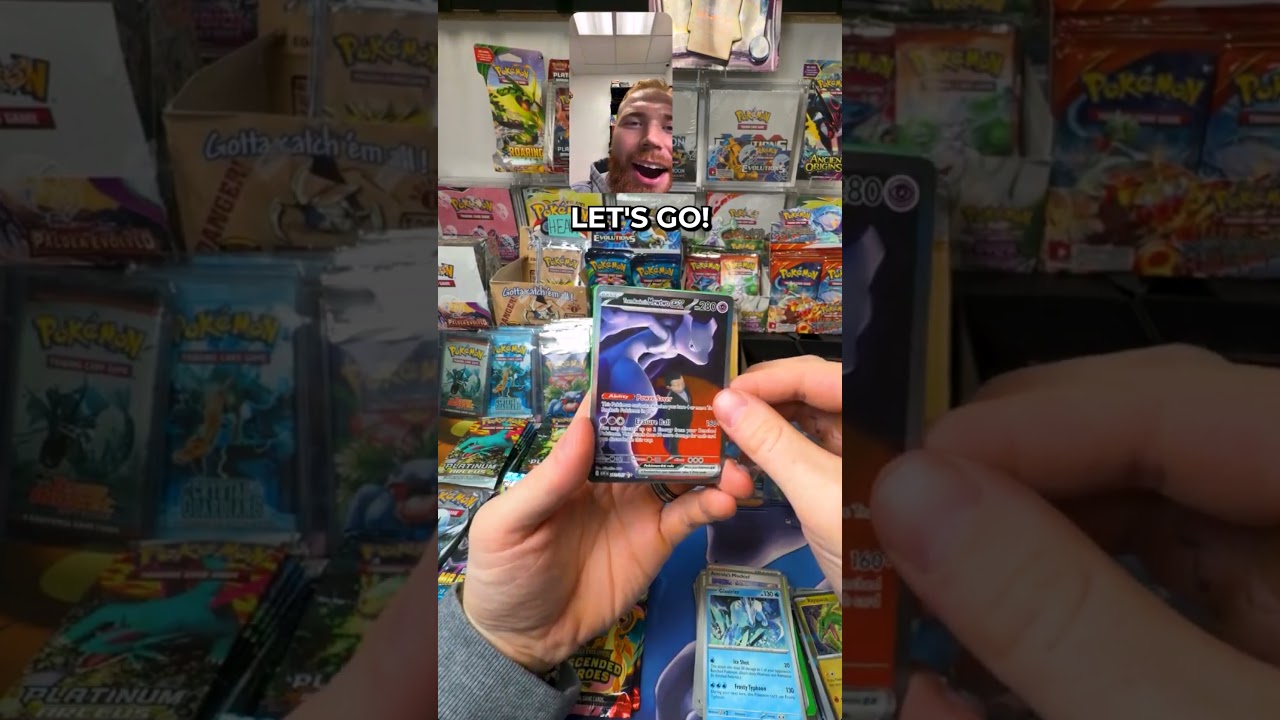 Patience is key!! Rocket’s Mewtwo!!!