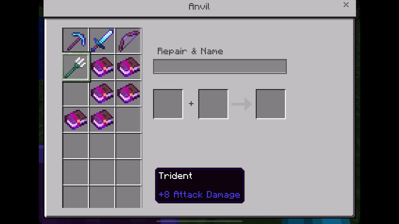 how to repair trident