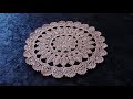 How to Crochet 22'' Doily Pattern #719│by ThePatternFamily