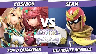 Pound 2022 Top 8 Qualifier - Cosmos (Pyra Mythra) Vs. Sean (Captain Falcon) SSBU Smash Ultimate