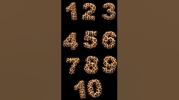 Numbers Song | Count 1 to 10 #youtubeshorts #numberssong #preschoollearning #viral123 #kidslearning