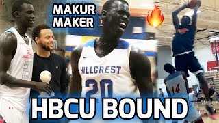 7’0” Five Star Prospect Makur Maker Has Committed To HBCU Howard! Official High School Career Mix 🔥