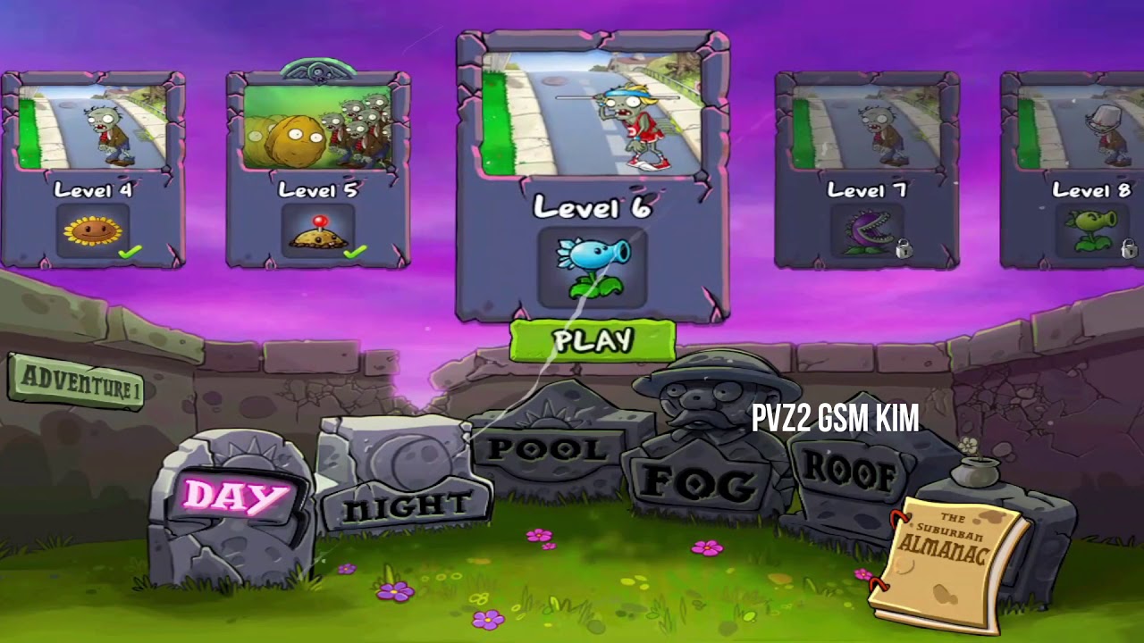 រឿងខ្មោចឆៅ | Plants vs. Zombies Level4 , Games | gsmkim#35 - 🧟‍♂️ ...