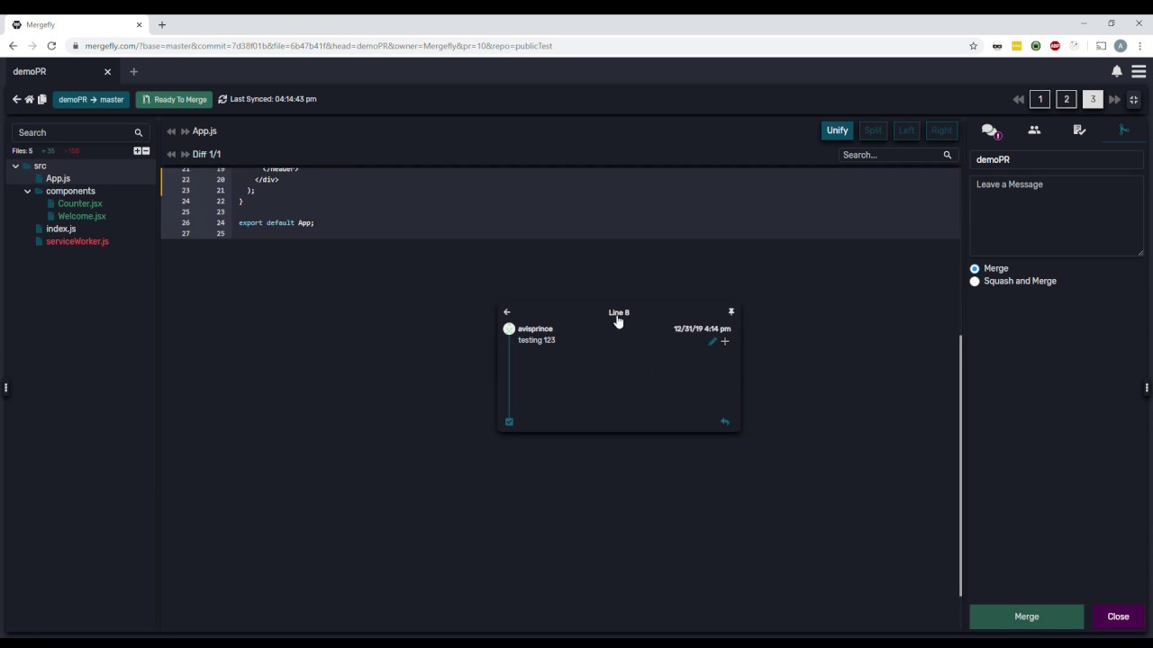 Pull Request Comments - YouTube
