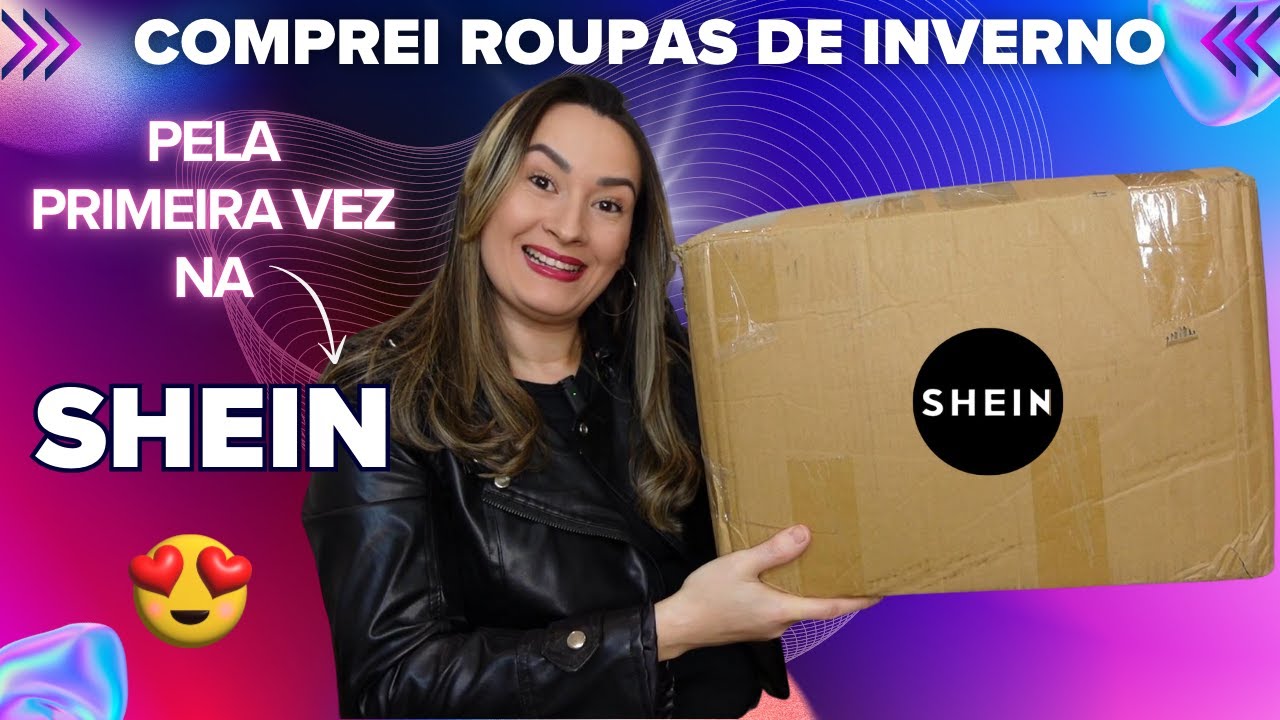 COMPREI ROUPAS DE INVERNO PELA PRIMEIRA VEZ NA SHEIN 🛍️