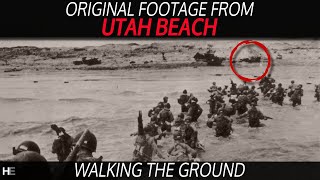 ORIGINAL FOOTAGE! UTAH Beach Landings | Exploring Formidable German Defences | Normandy WW2