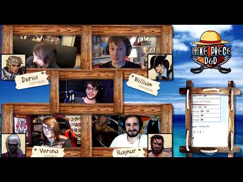 “Does that mean we get a short rest then?” - One Piece D&D Clip