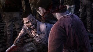 The Walking Dead - Lee's badass scene